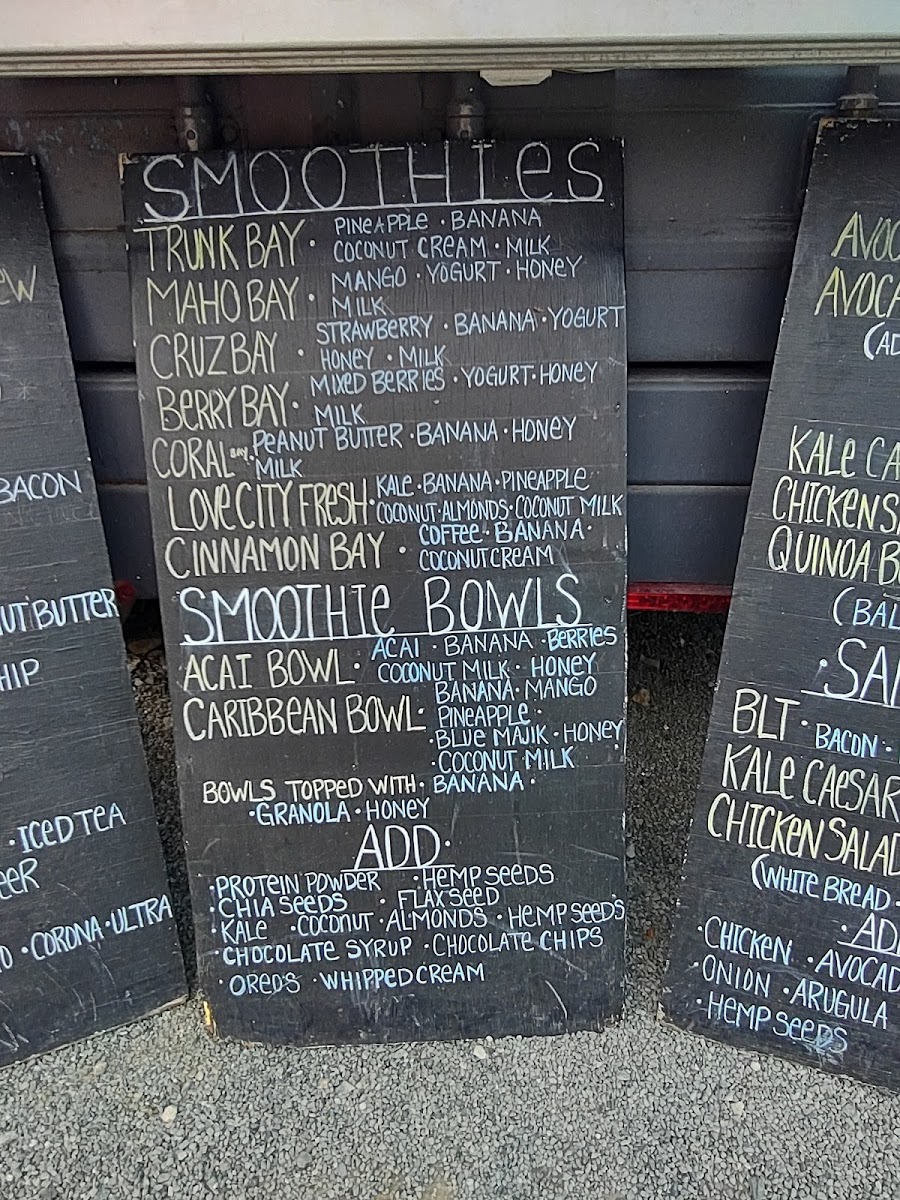 Menu Colombo's Smoothies-5